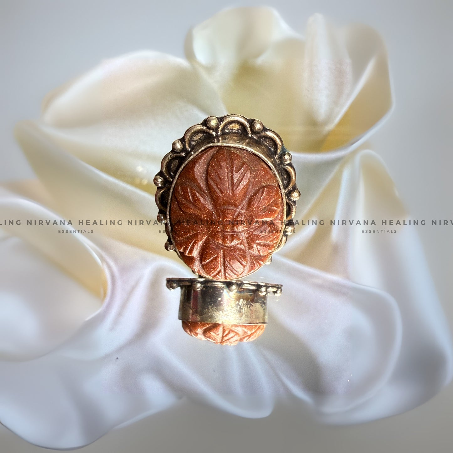 RED MARGAJ DESIGNER RING (Ring of Protection, Courage & Prosperity) image 2