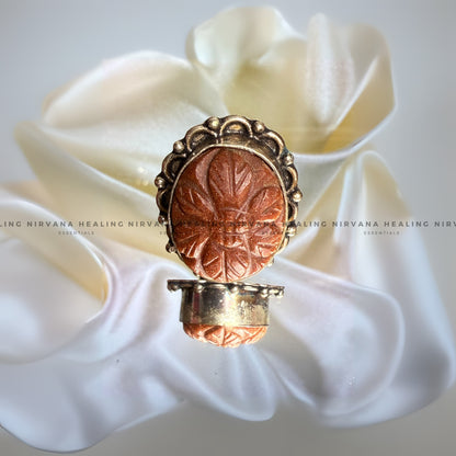 RED MARGAJ DESIGNER RING (Ring of Protection, Courage & Prosperity) image 2