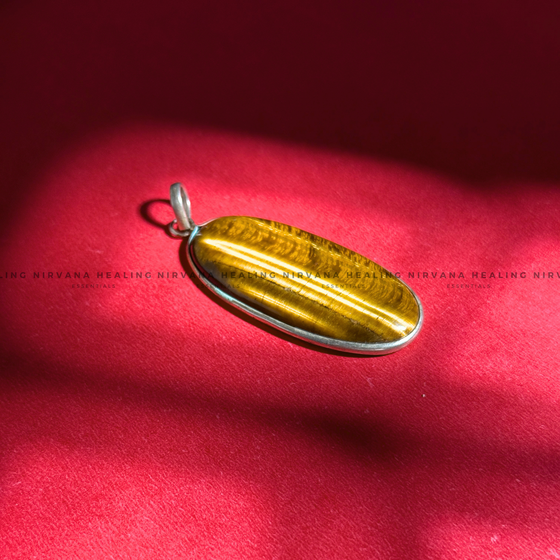 TIGER EYE CRYSTAL PENDANT (Bold, Courage, Willpower And Strength). image 1