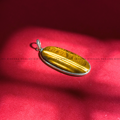 TIGER EYE CRYSTAL PENDANT (Bold, Courage, Willpower And Strength). image 1