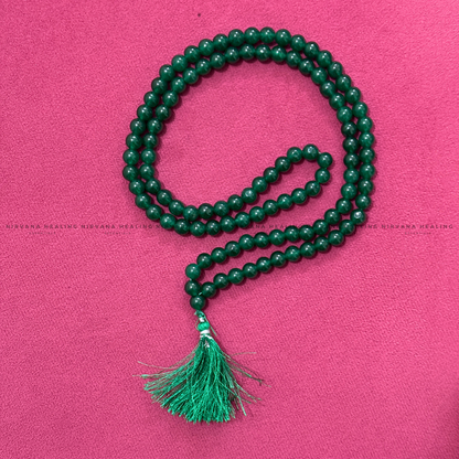 GREEN AVENTURINE MALA (Luck, Money, Abundance, Career And Growth) image 2