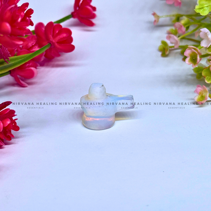 OPALITE SHIVLING (1 Inch) (Balance, Enhance Psychic Abilities, Serenity And Transformation) image 2