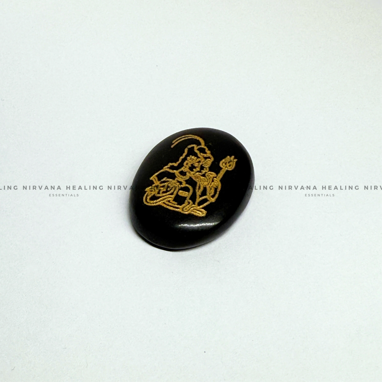 BLACK TOURMALINE MAHADEV ZIBU COIN (Protection, Grounding, Shielding And Growth) image 2