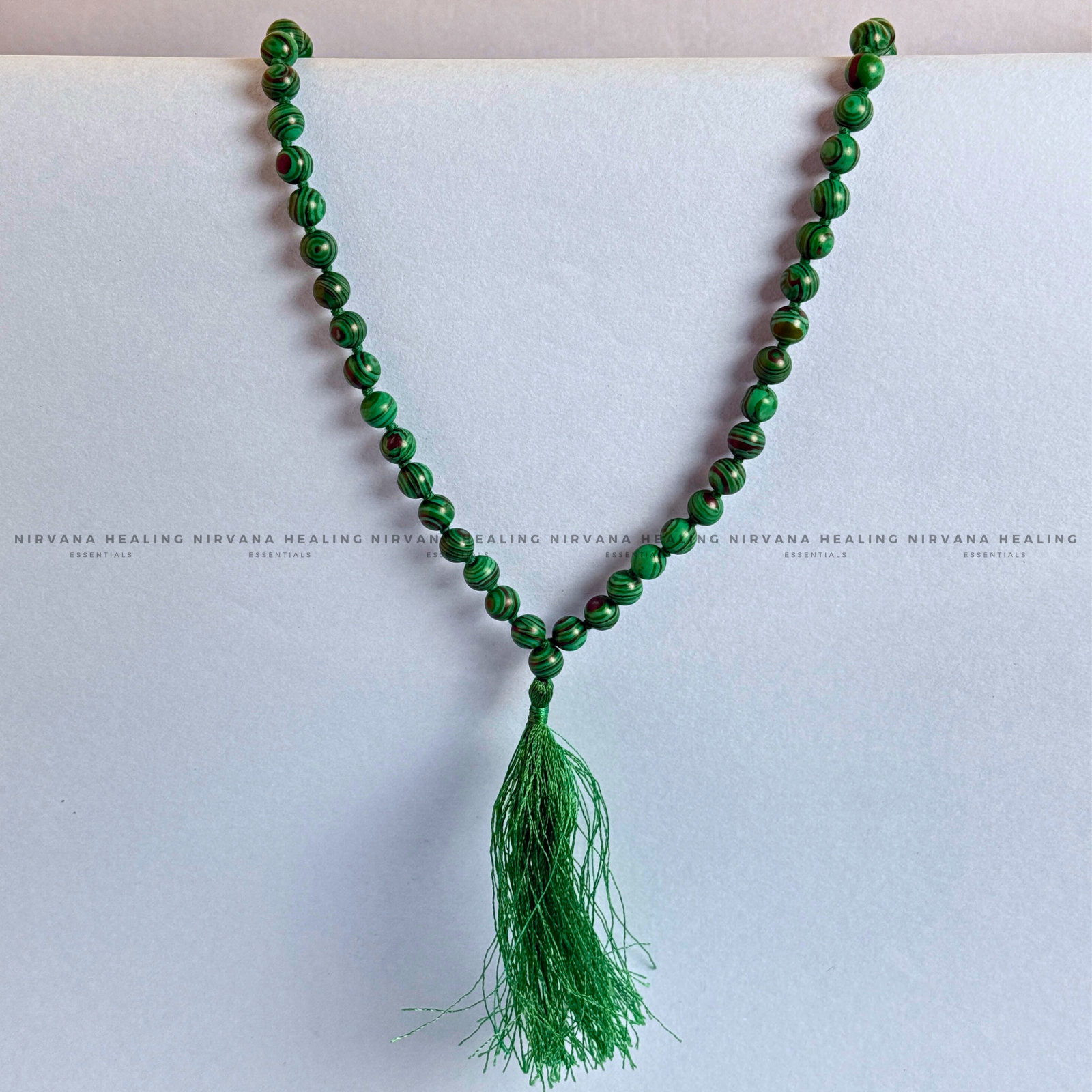 MALACHITE MALA (Transformation, Pain Reliever And Emotional Healing) image 3