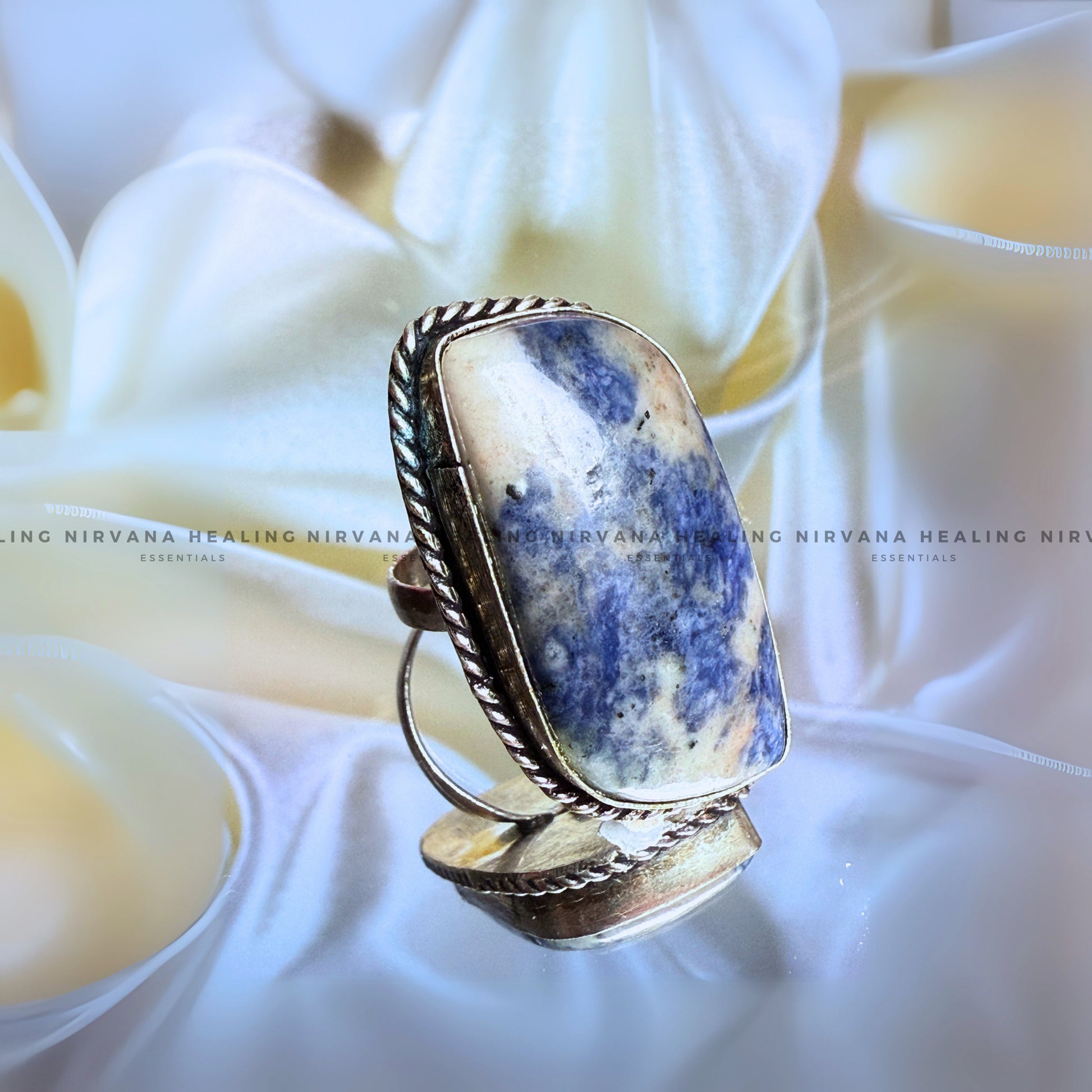 LAPIS LAZULI RING (Communication, Truth, Ease Of Expression And Wisdom) image 0