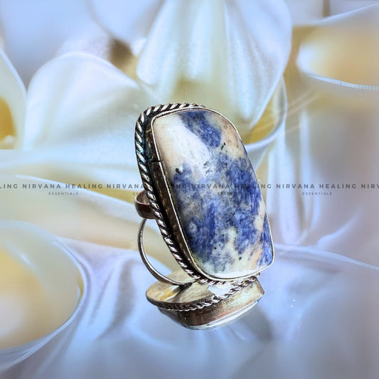 LAPIS LAZULI RING (Communication, Truth, Ease Of Expression And Wisdom) image 0