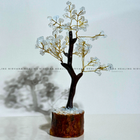 Clear Quartz Crystal Tree (Small) Approx 100 Beads