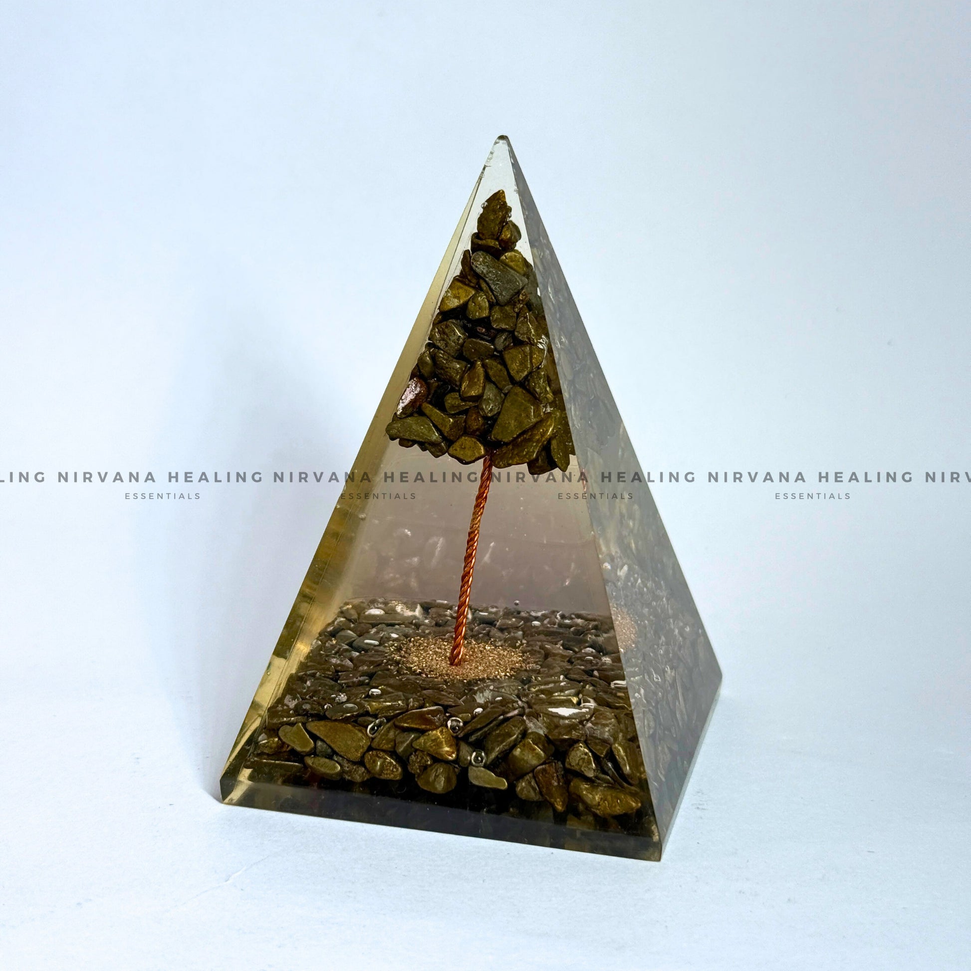 PYRITE PYRAMID (Money Magnet, Prosperity, Fame, Abundance). image 1