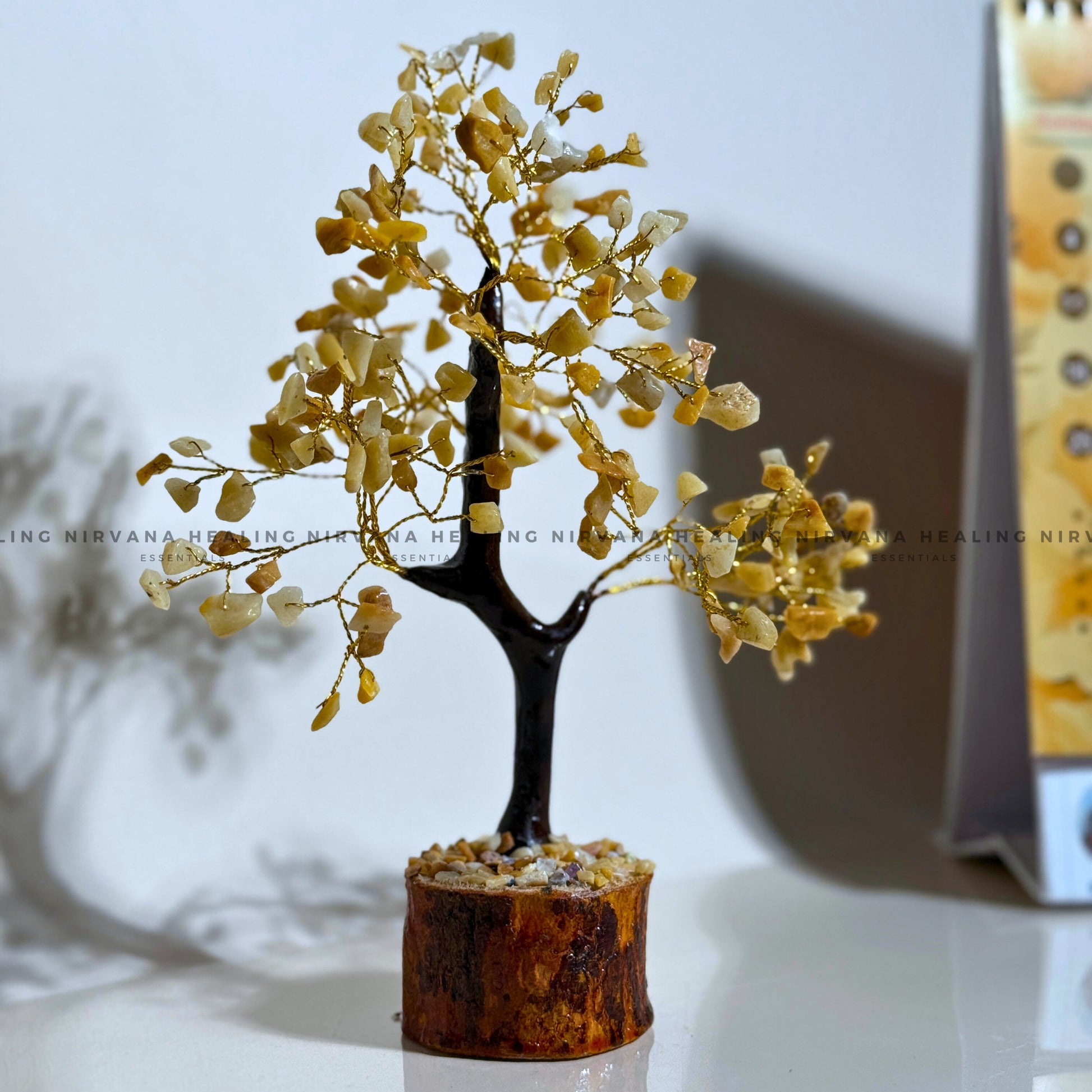CITRINE CRYSTAL TREE Approx 100 Beads (Abundance, Creativity, Success And Confidence) image 4