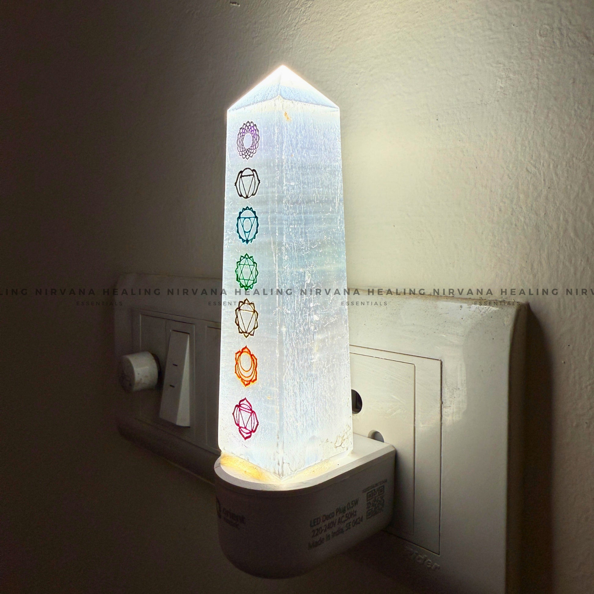 SELETINE SEVEN CHAKRA LAMP (Aura Cleansing ,Charging, Cleansing And Purification). image 4