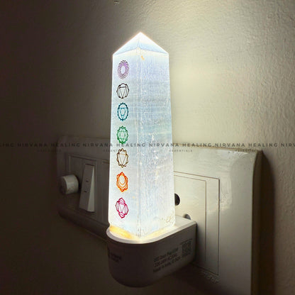 SELETINE SEVEN CHAKRA LAMP (Aura Cleansing ,Charging, Cleansing And Purification). image 4