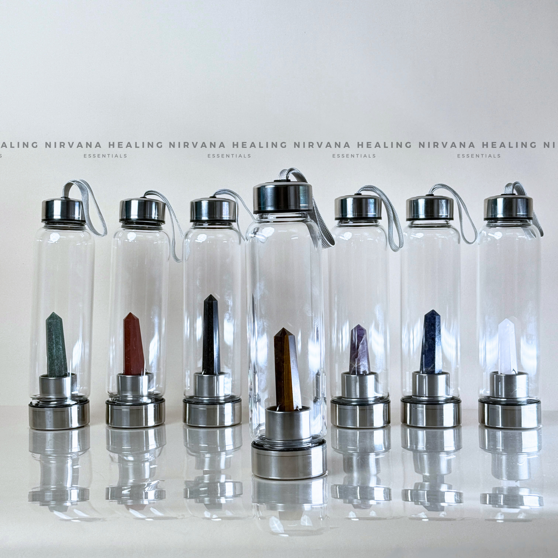 TIGER EYE INFUSED CRYSTAL ELIXIR BOTTLE (Bold, Courage, Willpower And Strength). image 4