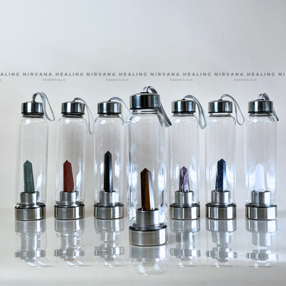 TIGER EYE INFUSED CRYSTAL ELIXIR BOTTLE (Bold, Courage, Willpower And Strength). image 4