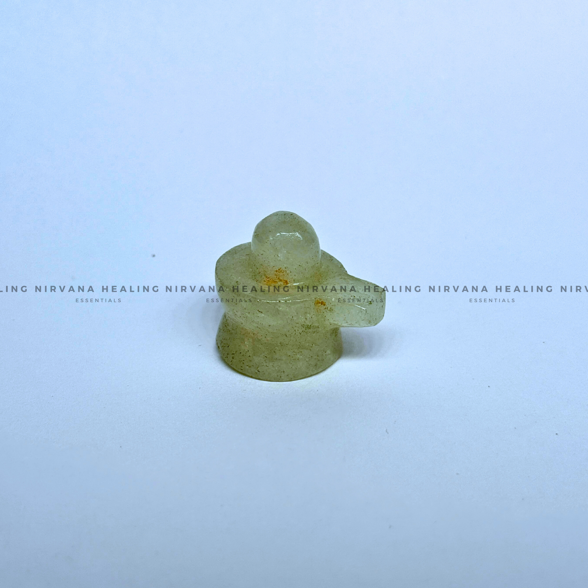 GREEN JADE SHIVLING (1 Inch) (Luck, Harmony, Peace And Abundance) image 2