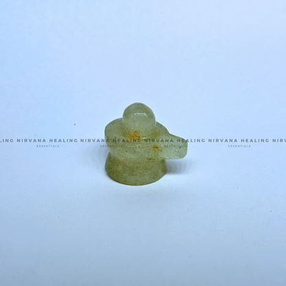 GREEN JADE SHIVLING (1 Inch) (Luck, Harmony, Peace And Abundance) image 2