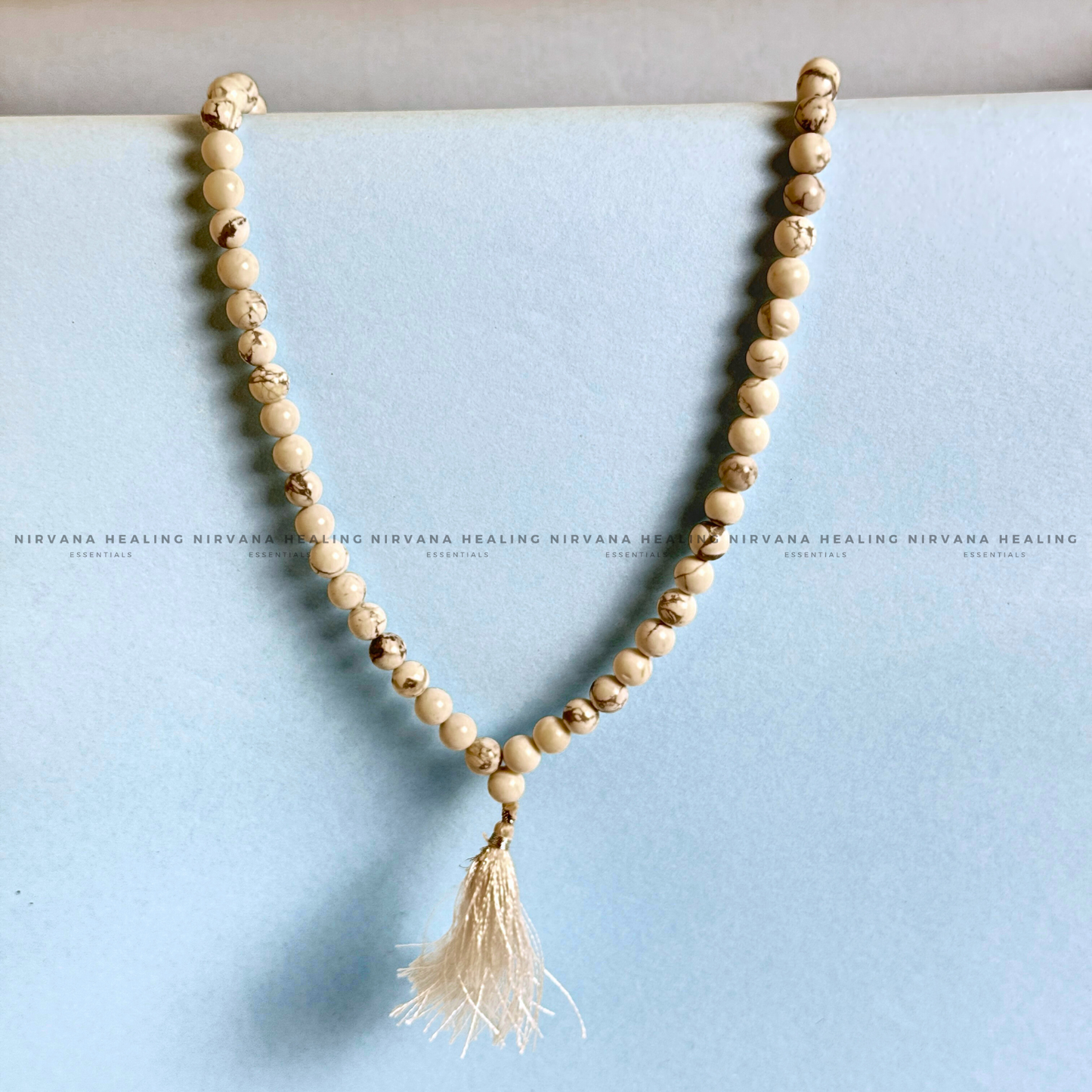 HOWLITE MALA (Peace, Sleep, Patience And Spiritual Awakening) image 3