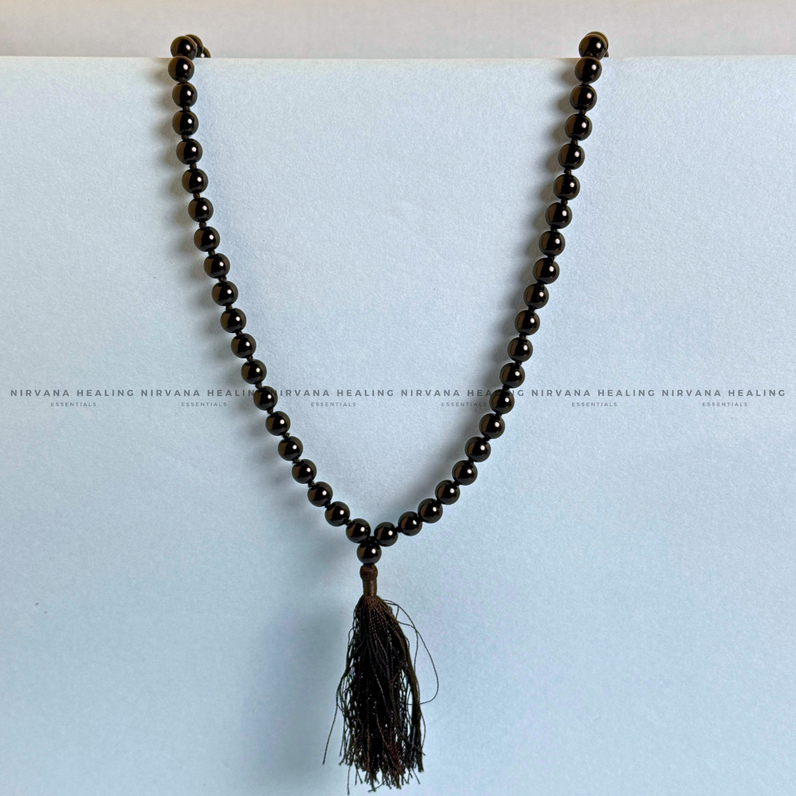BLACK TOURMALINE MALA (Protection, Grounding, Shielding And Growth) image 3