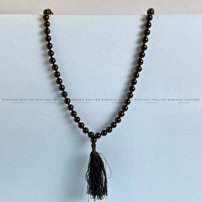 BLACK TOURMALINE MALA (Protection, Grounding, Shielding And Growth) image 3