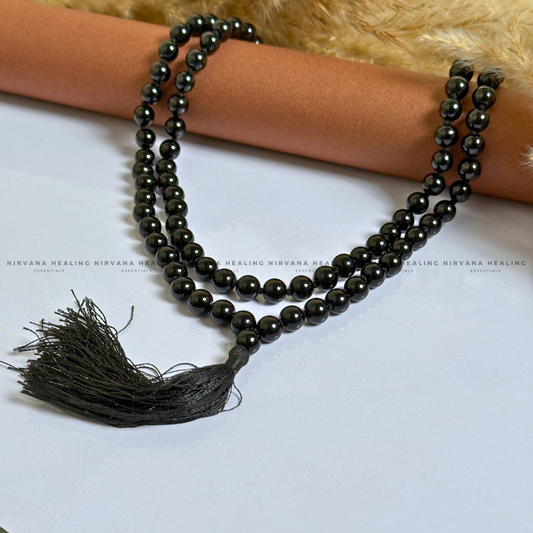 BLACK TOURMALINE MALA (Protection, Grounding, Shielding And Growth) image 1