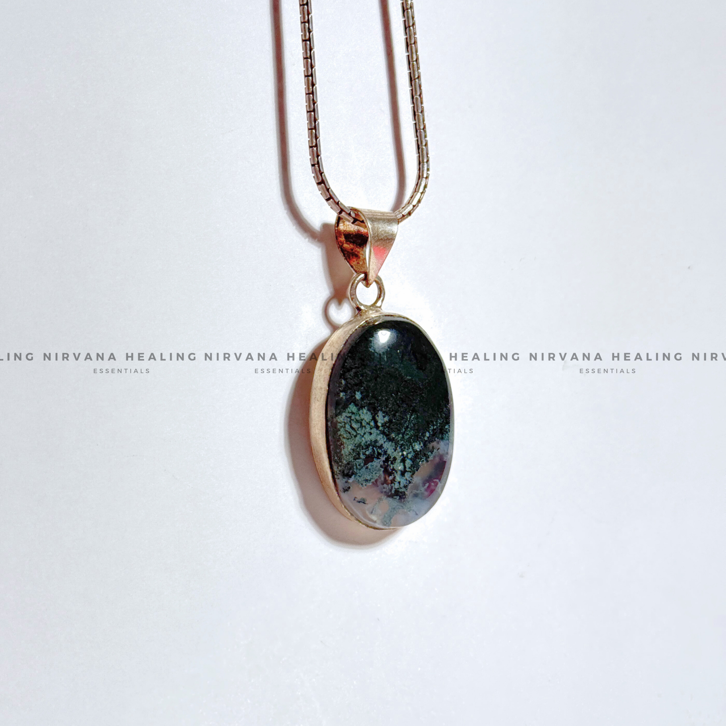 BLACK TOURMALINE OVAL PENDANT (Protection, Grounding, Shielding And Growth) image 5