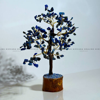 LAPIS LAZULI CRYSTAL TREE Approx 200 Beads (Communication, Truth, Ease Of Expression And Wisdom) image 3