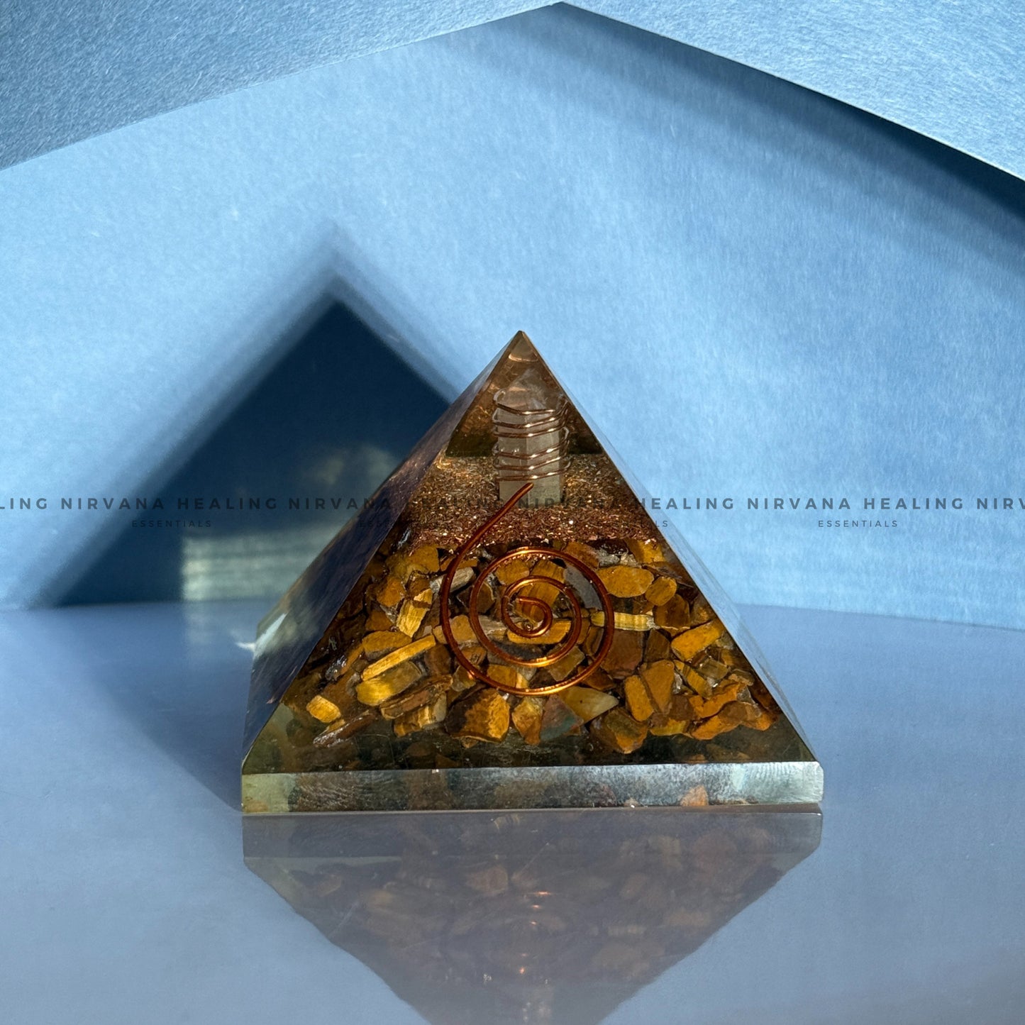 TIGER EYE PYRAMID (Bold, Courage, Willpower And Strength). image 5