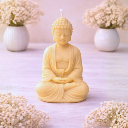 NIRVANA BUDDHA CANDLE (Made From Natural Beeswax) image 6