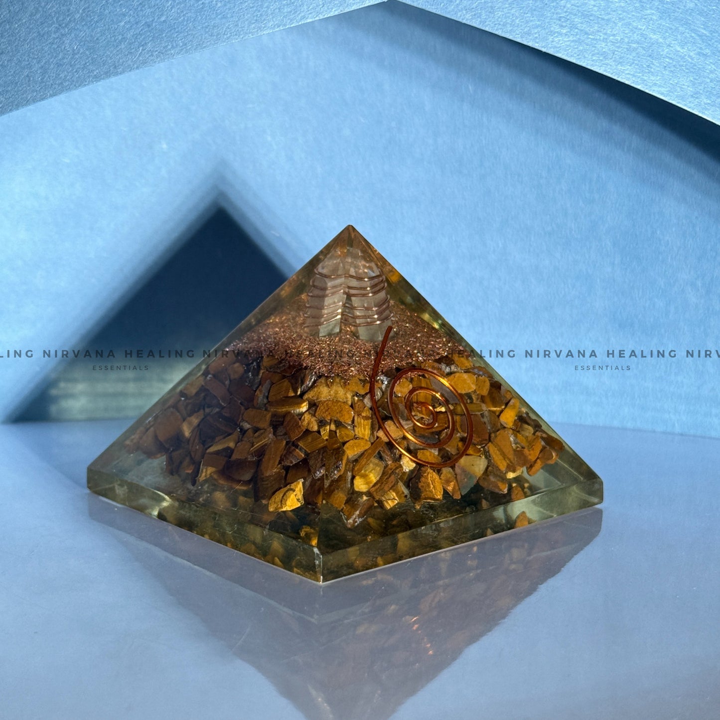 TIGER EYE PYRAMID (Bold, Courage, Willpower And Strength). image 2