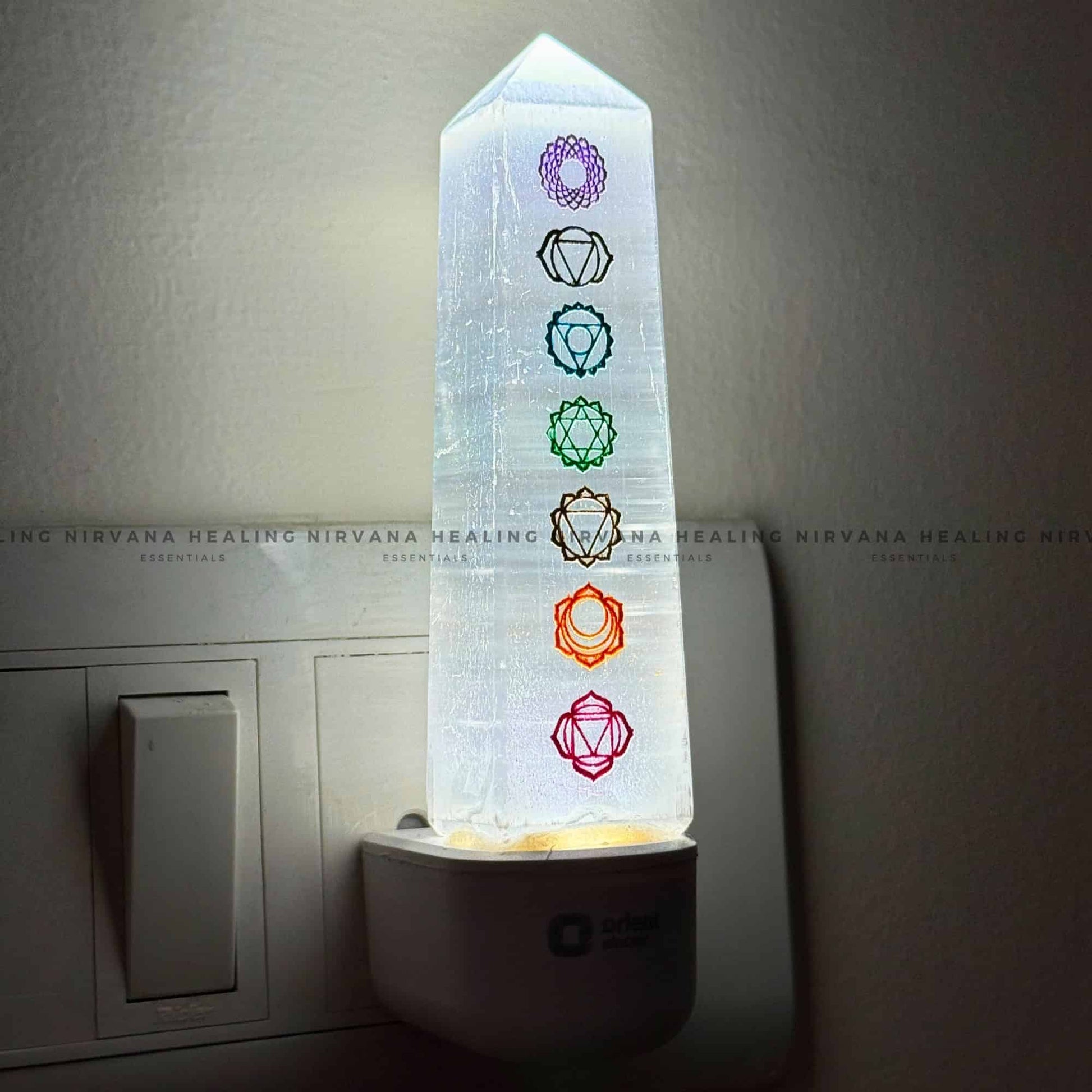 SELETINE SEVEN CHAKRA LAMP (Aura Cleansing ,Charging, Cleansing And Purification). image 2