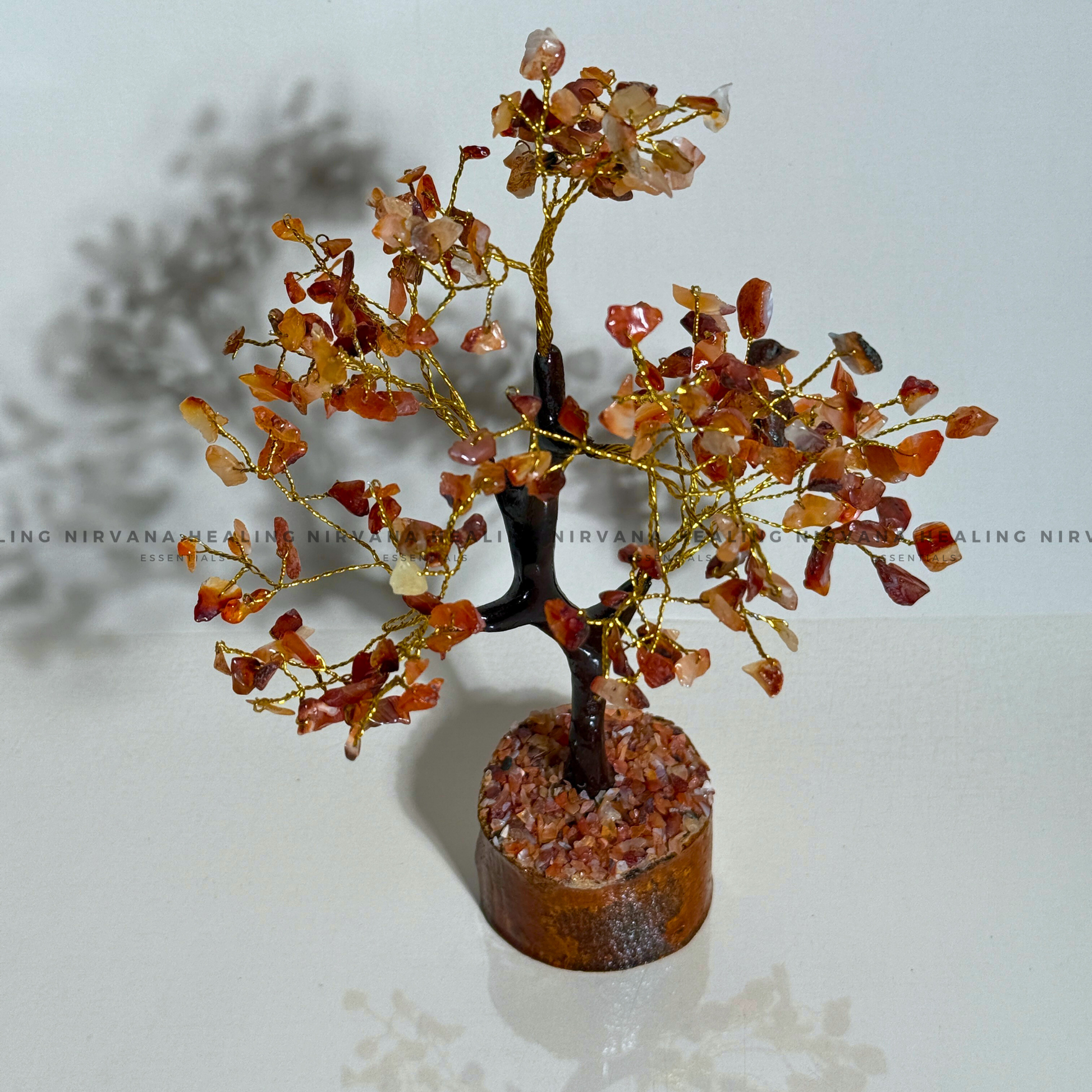 RED CARNELIAN CRYSTAL TREE Approx 200 Beads (Creativity, Courage, Passion And Stamina) image 2