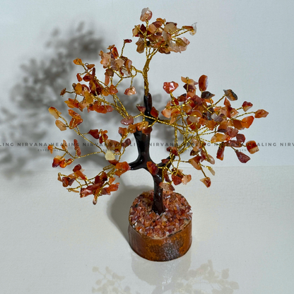 RED CARNELIAN CRYSTAL TREE Approx 200 Beads (Creativity, Courage, Passion And Stamina) image 2