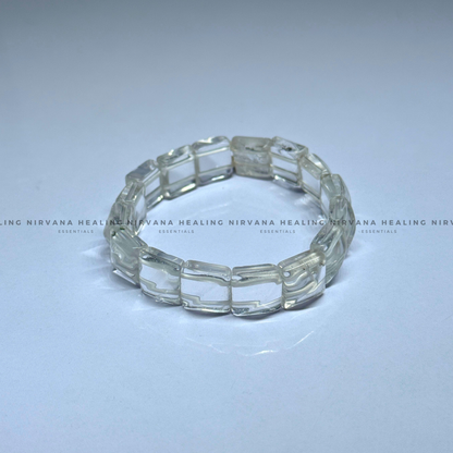 CLEAR QUARTZ PYRAMID BRACELET (Mental Clarity, Master Healer And Energy Amplifier) image 2