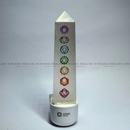 SELETINE SEVEN CHAKRA LAMP (Aura Cleansing ,Charging, Cleansing And Purification). image 3
