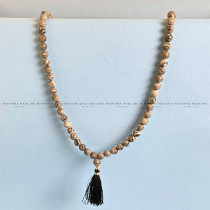 PICASSO JASPER MALA (Stone of Creativity, Balance & Transformation) image 3