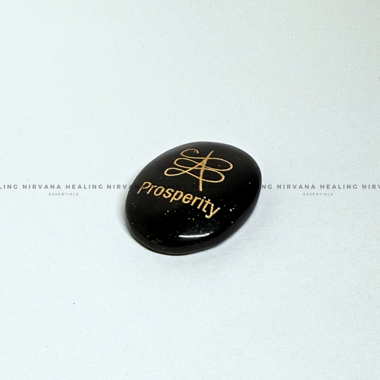 BLACK TOURMALINE PROSPERITY ZIBU COIN (Protection, Grounding, Shielding And Growth) image 4