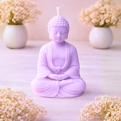 NIRVANA BUDDHA CANDLE (Made From Natural Beeswax) image 1