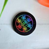Black Tourmaline Abundance Charging Plate