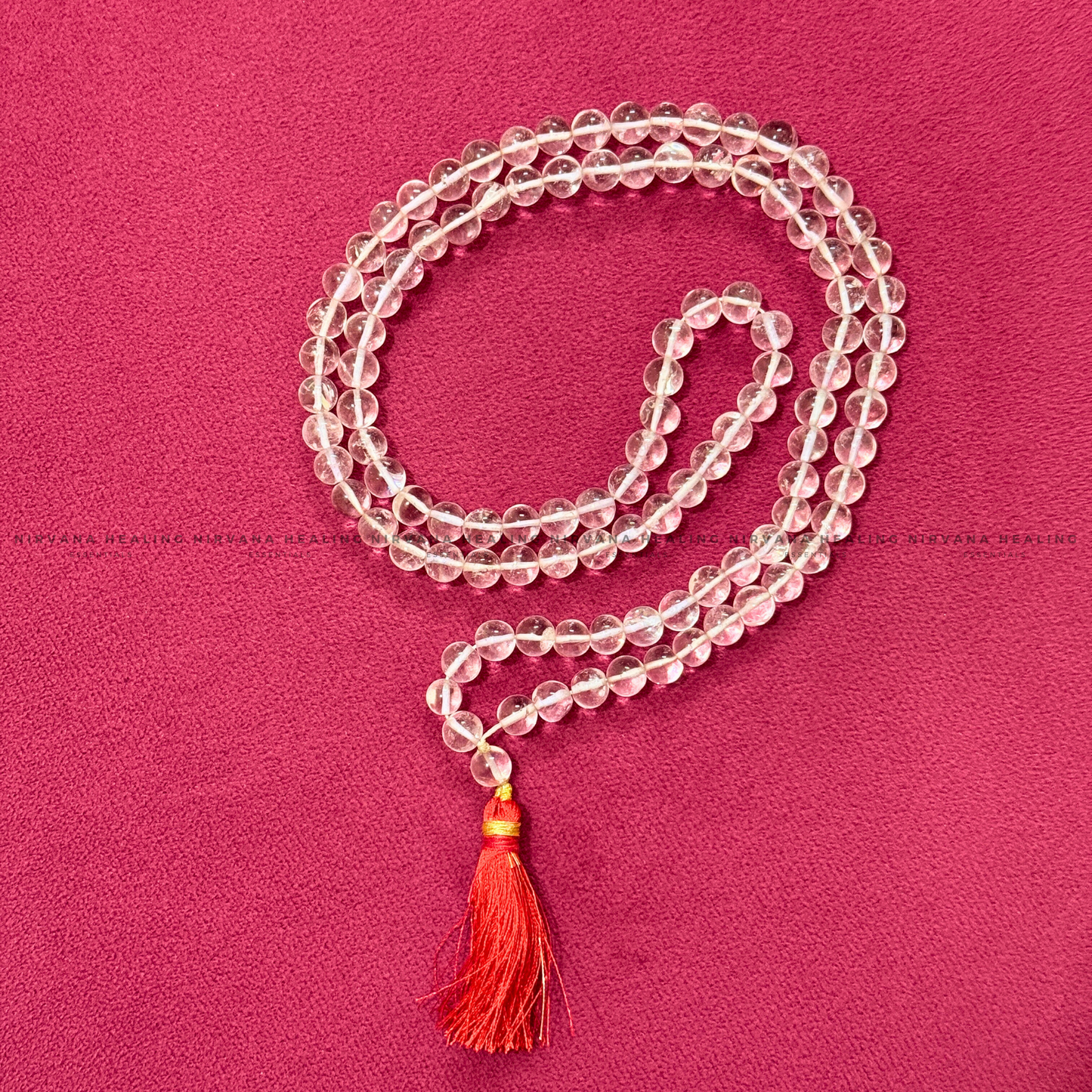 CLEAR QUARTZ MALA (Mental Clarity, Master Healer And Energy Amplifier) image 2