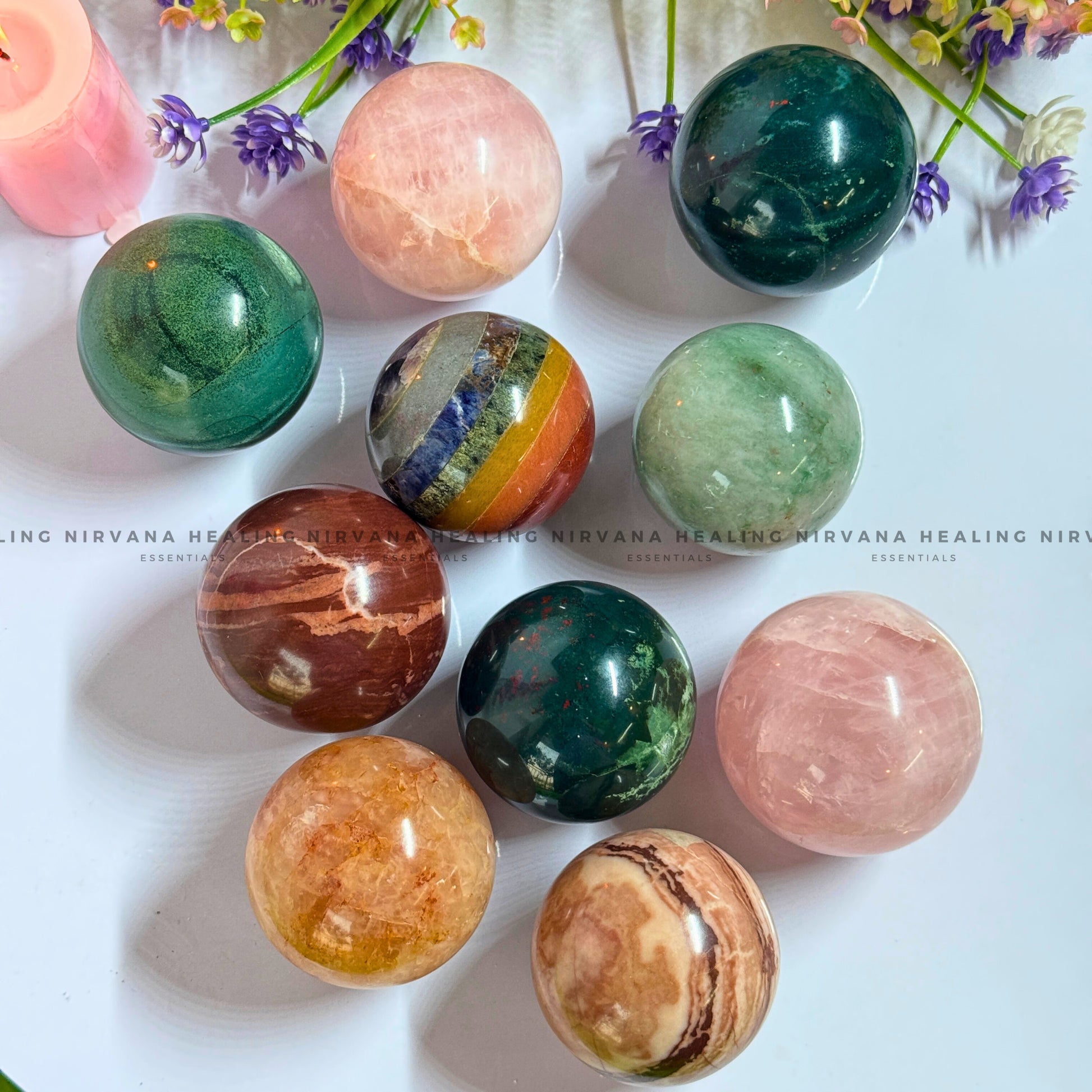 RED JASPER SPHERE (Endurance, Stability, Vitality And Courage) image 5