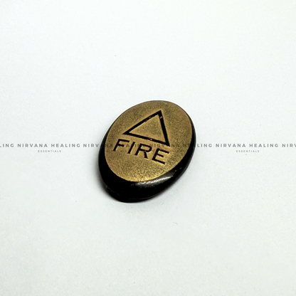 BLACK TOURMALINE FIRE ELEMENT ZIBU COIN (Protection, Grounding, Shielding And Growth) image 3
