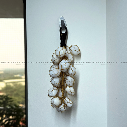 WHITE MARBLE FOR GROUNDING HANGING (Marble White Purity, Focus And Divine Connection)  image 2