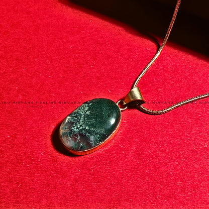 BLACK TOURMALINE OVAL PENDANT (Protection, Grounding, Shielding And Growth) image 3