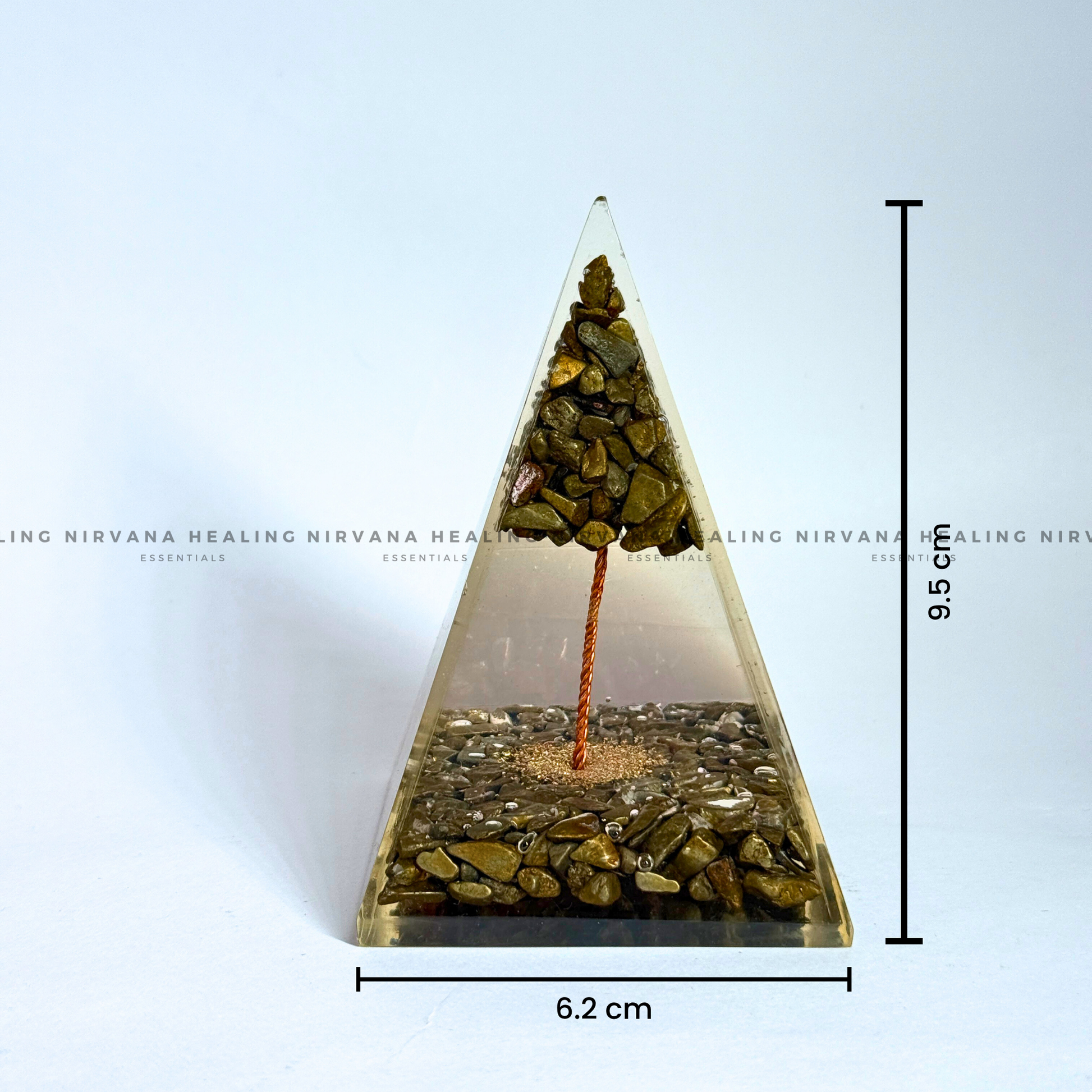 PYRITE PYRAMID (Money Magnet, Prosperity, Fame, Abundance). image 3