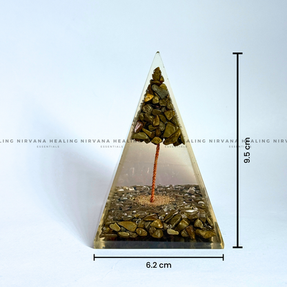 PYRITE PYRAMID (Money Magnet, Prosperity, Fame, Abundance). image 3