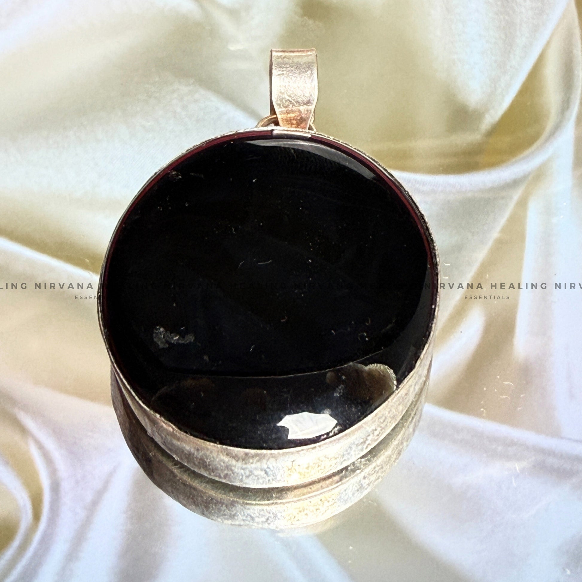 BLACK AGATE PENDANT (Grounding, Protection, Success And Courage) image 5