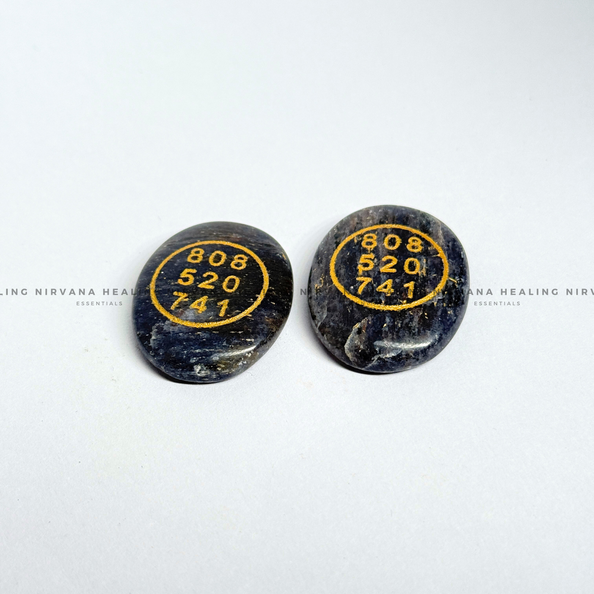 LAPIS LAZULI ABUNDANCE ZIBU COIN (Communication, Truth, Ease Of Expression And Wisdom) image 3