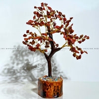 Red Jasper Crystal Tree Approx 200 Beads
