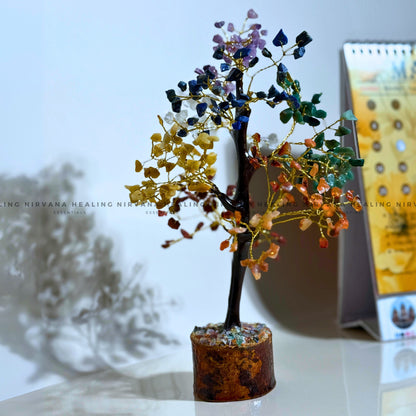7 CHAKRAS CRYSTAL TREE Approx 200 Beads (Balance, Harmony, Prosperity And Positive Energy) image 4