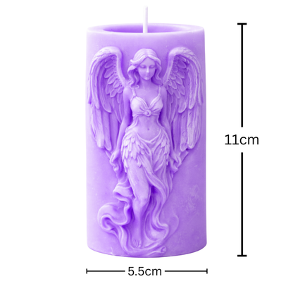 PILLAR ARCHANGEL RITUAL CANDLE (Made From Natural Beeswax) image 3