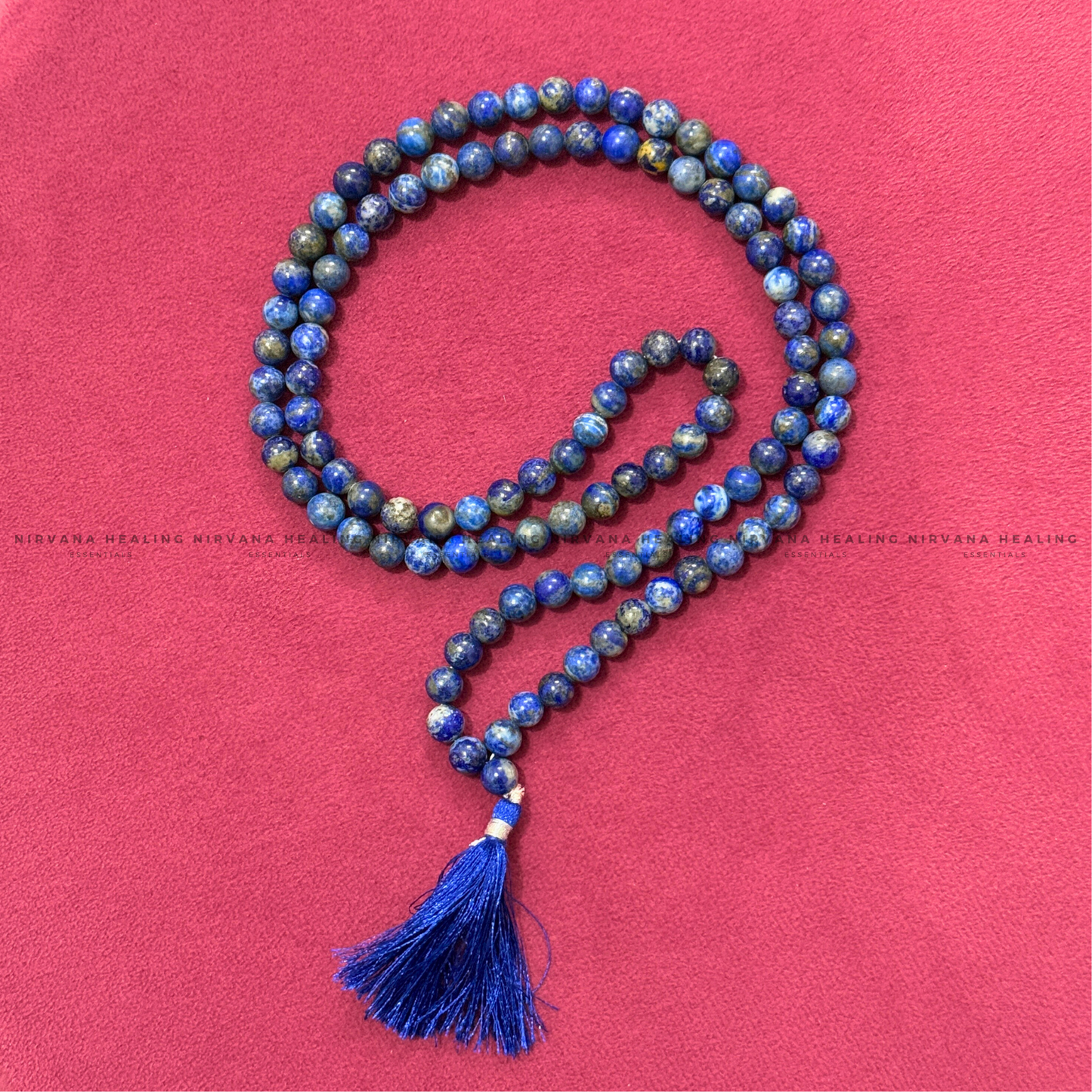 LAPIS LAZULI MALA (Communication, Truth, Ease Of Expression And Wisdom) image 2